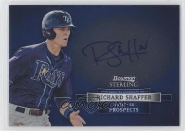 2012 Bowman Sterling - Prospect Autographs #BSAP-RS - Richard Shaffer