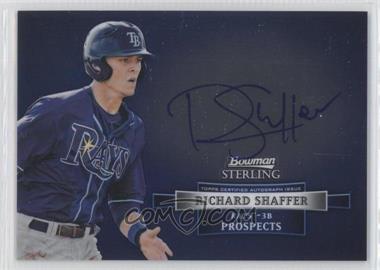 2012 Bowman Sterling - Prospect Autographs #BSAP-RS - Richard Shaffer