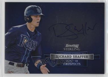 2012 Bowman Sterling - Prospect Autographs #BSAP-RS - Richard Shaffer
