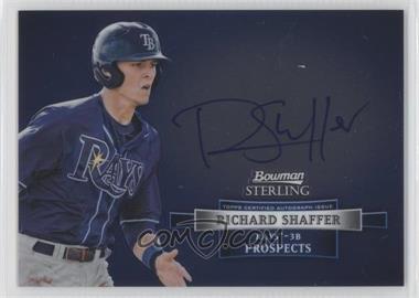 2012 Bowman Sterling - Prospect Autographs #BSAP-RS - Richard Shaffer