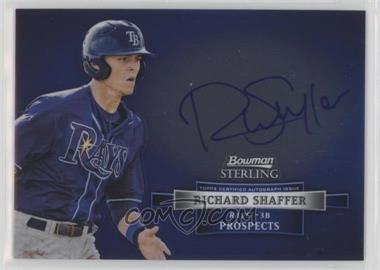 2012 Bowman Sterling - Prospect Autographs #BSAP-RS - Richard Shaffer