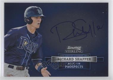 2012 Bowman Sterling - Prospect Autographs #BSAP-RS - Richard Shaffer