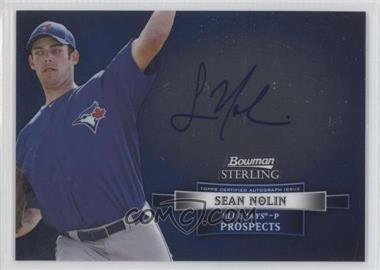 2012 Bowman Sterling - Prospect Autographs #BSAP-SN - Sean Nolin