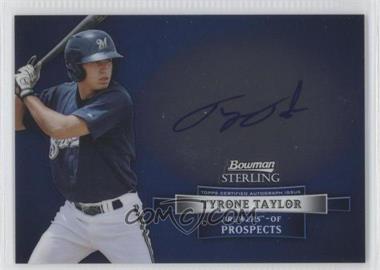 2012 Bowman Sterling - Prospect Autographs #BSAP-TT - Tyrone Taylor