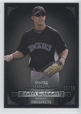 2012 Bowman Sterling - Prospects - Black Refractor #BSP17 - Corey Dickerson /25
