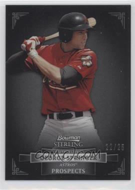 2012 Bowman Sterling - Prospects - Black Refractor #BSP41 - George Springer /25