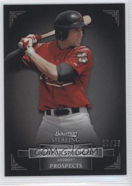 2012 Bowman Sterling - Prospects - Black Refractor #BSP41 - George Springer /25