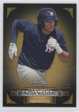 2012 Bowman Sterling - Prospects - Gold Refractor #BSP48 - Mason Williams /50