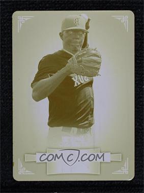 2012 Bowman Sterling - Prospects - Printing Plate Yellow #5 - Xander Bogaerts /1