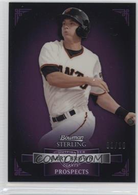 2012 Bowman Sterling - Prospects - Purple Refractor #BSP8 - Gary Brown /10