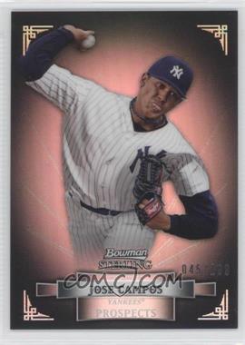 2012 Bowman Sterling - Prospects - Refractor #BSP11 - Jose Campos /199