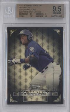 2012 Bowman Sterling - Prospects - Superfractor #BSP24 - Rymer Liriano /1 [BGS 9.5 GEM MINT]