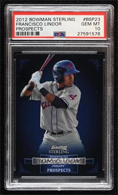 2012 Bowman Sterling - Prospects #BSP23 - Francisco Lindor [PSA 10 GEM MT]