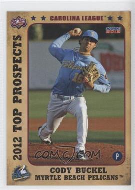2012 Choice Carolina League Top Prospects - [Base] #05 - Cody Buckel