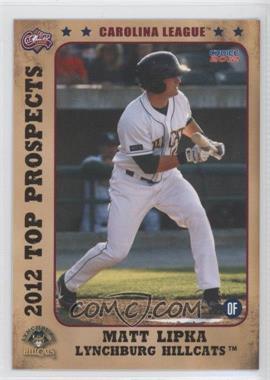 2012 Choice Carolina League Top Prospects - [Base] #22 - Matt Lipka