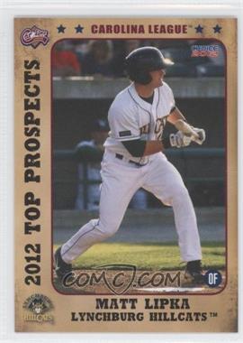 2012 Choice Carolina League Top Prospects - [Base] #22 - Matt Lipka