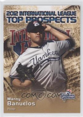 2012 Choice International League Top Prospects - [Base] #3 - Manny Banuelos