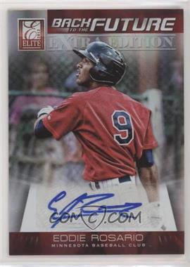 2012 Elite Extra Edition - Back to the Future Signatures #18 - Eddie Rosario /699