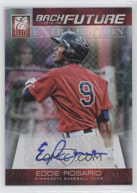 2012 Elite Extra Edition - Back to the Future Signatures #18 - Eddie Rosario /699