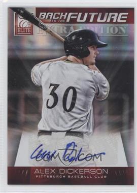 2012 Elite Extra Edition - Back to the Future Signatures #3 - Alex Dickerson /99
