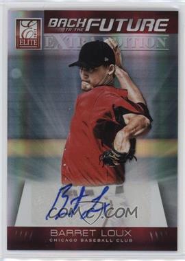 2012 Elite Extra Edition - Back to the Future Signatures #5 - Barret Loux /599