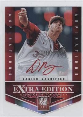 2012 Elite Extra Edition - [Base] - Aspirations Die-Cut Red Ink Signatures #149 - Damien Magnifico /100