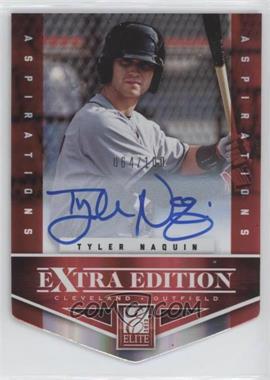 2012 Elite Extra Edition - [Base] - Aspirations Die-Cut Signatures #110 - Tyler Naquin /100