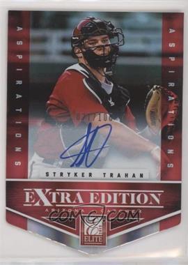 2012 Elite Extra Edition - [Base] - Aspirations Die-Cut Signatures #117 - Stryker Trahan /100