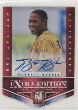 2012 Elite Extra Edition - [Base] - Aspirations Die-Cut Signatures #121 - Barrett Barnes /100