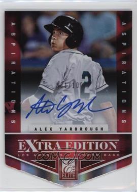 2012 Elite Extra Edition - [Base] - Aspirations Die-Cut Signatures #133 - Alex Yarbrough /100