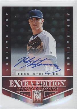 2012 Elite Extra Edition - [Base] - Aspirations Die-Cut Signatures #144 - Ross Stripling /100