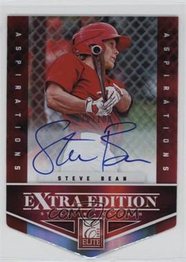 2012 Elite Extra Edition - [Base] - Aspirations Die-Cut Signatures #153 - Steve Bean /100