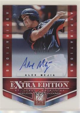 2012 Elite Extra Edition - [Base] - Aspirations Die-Cut Signatures #169 - Alex Mejia /100