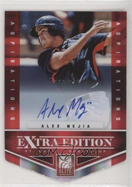 2012 Elite Extra Edition - [Base] - Aspirations Die-Cut Signatures #169 - Alex Mejia /100