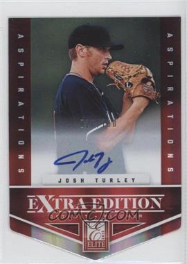 2012 Elite Extra Edition - [Base] - Aspirations Die-Cut Signatures #184 - Josh Turley /100