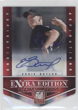 2012 Elite Extra Edition - [Base] - Aspirations Die-Cut Signatures #19 - Eddie Butler /100