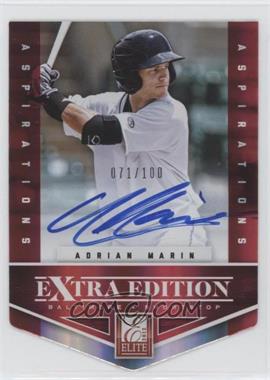 2012 Elite Extra Edition - [Base] - Aspirations Die-Cut Signatures #200 - Adrian Marin /100