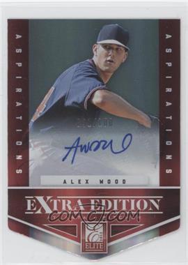 2012 Elite Extra Edition - [Base] - Aspirations Die-Cut Signatures #30 - Alex Wood /100