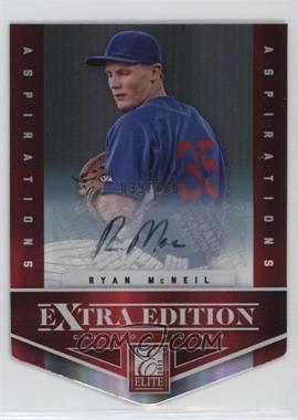 2012 Elite Extra Edition - [Base] - Aspirations Die-Cut Signatures #33 - Ryan McNeil /100