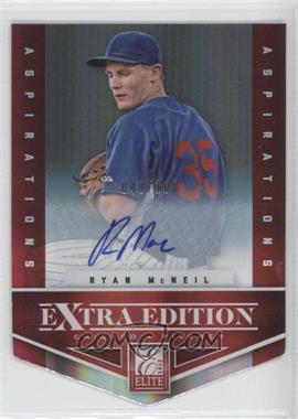 2012 Elite Extra Edition - [Base] - Aspirations Die-Cut Signatures #33 - Ryan McNeil /100