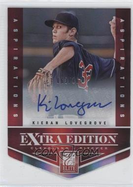 2012 Elite Extra Edition - [Base] - Aspirations Die-Cut Signatures #37 - Kieran Lovegrove /100