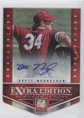 2012 Elite Extra Edition - [Base] - Aspirations Die-Cut Signatures #38 - Brett Mooneyham /100