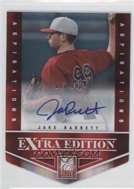2012 Elite Extra Edition - [Base] - Aspirations Die-Cut Signatures #40 - Jake Barrett /100