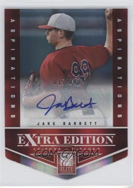 2012 Elite Extra Edition - [Base] - Aspirations Die-Cut Signatures #40 - Jake Barrett /100