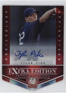 2012 Elite Extra Edition - [Base] - Aspirations Die-Cut Signatures #43 - Tyler Pike /100