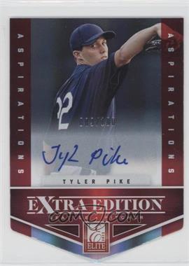 2012 Elite Extra Edition - [Base] - Aspirations Die-Cut Signatures #43 - Tyler Pike /100