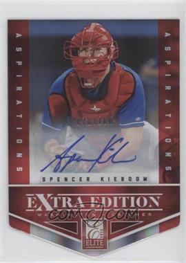 2012 Elite Extra Edition - [Base] - Aspirations Die-Cut Signatures #59 - Spencer Kieboom /100