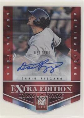 2012 Elite Extra Edition - [Base] - Aspirations Die-Cut Signatures #73 - Dario Pizzano /100