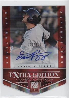 2012 Elite Extra Edition - [Base] - Aspirations Die-Cut Signatures #73 - Dario Pizzano /100