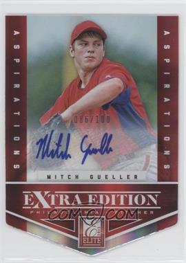 2012 Elite Extra Edition - [Base] - Aspirations Die-Cut Signatures #8 - Mitch Gueller /100